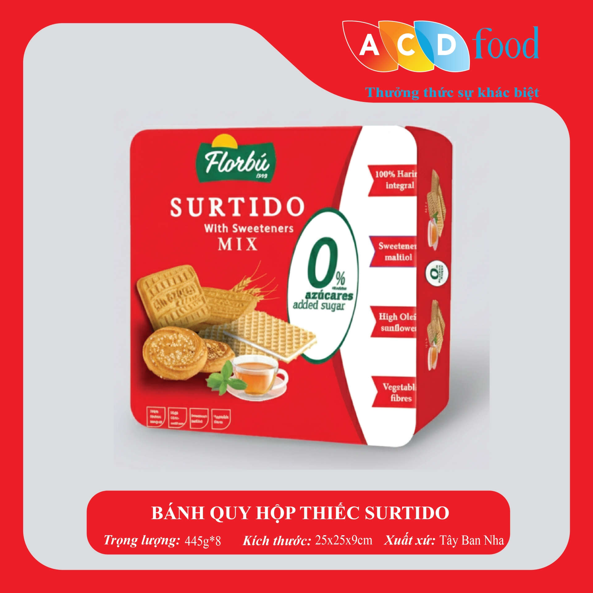 BÁNH HỘP THIẾC SURTIDO